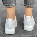Martin Valen Women’s Chunky Side-Mesh Sneakers in White (3)