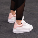 Martin Valen Women’s Chunky Sneakers in White and Pink (4)