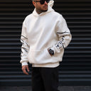 Men's Oversized Hoodie Martin Valen White (9)