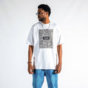 Men's Front Text Printed Oversized White T-shirt (9)