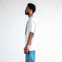 Men's Front Text Printed Oversized White T-shirt (12)