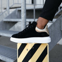 Men's Chunky Sneakers Black-Gold (5)