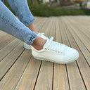 Dino Low Top Sneaker Shoes White (5)