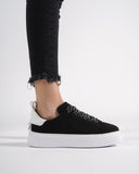 Bobe Women's Exclusive Designer Sneakers with Suede Belt (5)