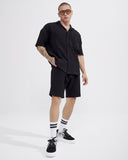 Black and White Duo-Zipped Custom Sneakers For Men (6)