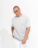 Men’s Regular Fit Crew Neck Melange T-shirt with Pocket (7)