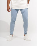 Men's Skinny Fit Stone Washed Denim Jeans (2)