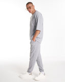 Men's Oversize Tracksuit Special Design Light Grey (7)
