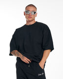 Men's Oversize Tracksuit Special Design Black (4)
