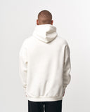 White Oversized Hoodie with Cream Puffy Print (4)