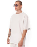 Men's Oversize Shortsuit Light Fabric White (3)