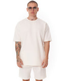 Men's Oversize Shortsuit Designer Light Fabric White (2)