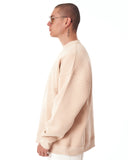 Men's Oversized Sweatshirt Martin Valen Urban Culture Beige (3)