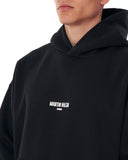 ‘’Slogan’’ Puff Printed Men’s Extra Oversized Black Hoodie (5)