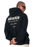 ‘’Slogan’’ Puff Printed Men’s Extra Oversized Black Hoodie (11)
