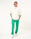 Oversized Striped Green Baggy Sweatpants (3)