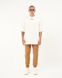 Men's Basic Joggers In Beige (6)