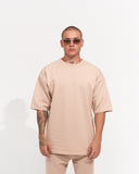 Men's Oversize Tracksuit Special Design Creme (3)