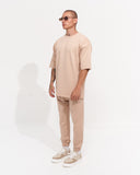 Men's Oversize Tracksuit Special Design Creme (4)
