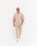 Men's Oversize Tracksuit Special Design Creme (10)