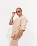 Men's Oversize Tracksuit Special Design Creme (13)