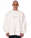 Butterfly Illusion Oversized Men's Sweatshirt