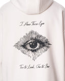 Men's Third Eye Oversized Custom White Hoodie (8)