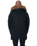 MV Parker-Style Jacket with Furry Trim in Black (5)