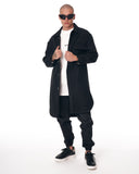 Oversized Black Cachet Jacket with Pockets