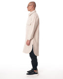 Oversized Beige Cachet Jacket with Pockets (4)