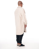 Oversized Beige Cachet Jacket with Pockets (5)