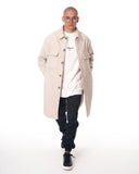 Oversized Beige Cachet Jacket with Pockets (8)