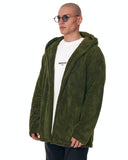 Men's Oversized Wellsoft Cardigan With Pocket Khaki (5)