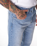 Light Washed Straight Jeans in Ice Blue (7)