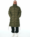 Men's Oversized Long Khaki Puffer Jacket (8)