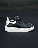 Men’s Crowned Chunky Sneakers Shoes in Black and White (16)