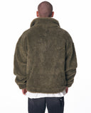 Men's Half Zip Borg Sweatshirt (3)