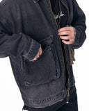 Big Pockets Zip Denim Jacket (10)