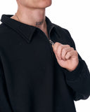 Valicia Martin Valen Oversized Basic Half Zip Sweatshirt (3)