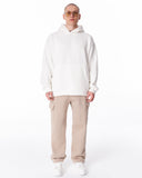 Men's Fleece Beige Cargo Sweatpants (2)