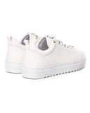 Men's Low Top Sneakers Shoes in Full White (3)