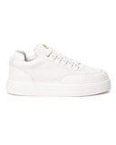 Men's Low Top Sneakers Crowned Shoes Camo-White