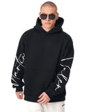 Men's Oversized Hoodie Martin Valen Black (4)