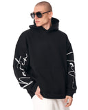 Men's Oversized Hoodie Martin Valen Black (6)
