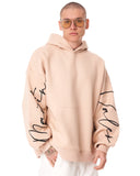 Men's Oversized Hoodie Martin Valen Beige (6)