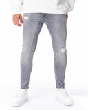 Paint Splattered Look Jeans