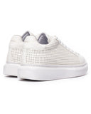 Men's Designer Breathable Mesh Sneakers in White (3)