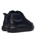 Men’s High Top Sneakers Shoes Black (3)