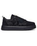 Men's Chunky Sneakers Crowned Shoes Black-Camo