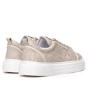 Men's Low Top Sneakers Crowned Shoes Camo Creme (4)